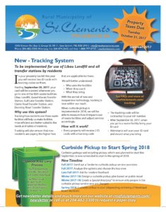 RM of St. Clements Summer-Newsletter-2017