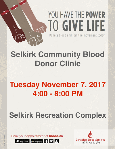 Selkirk Blood Donor Clinic