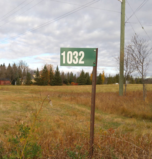 Civic Address Signs Rural Municipality of St. Clements