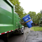 automated garbage truck