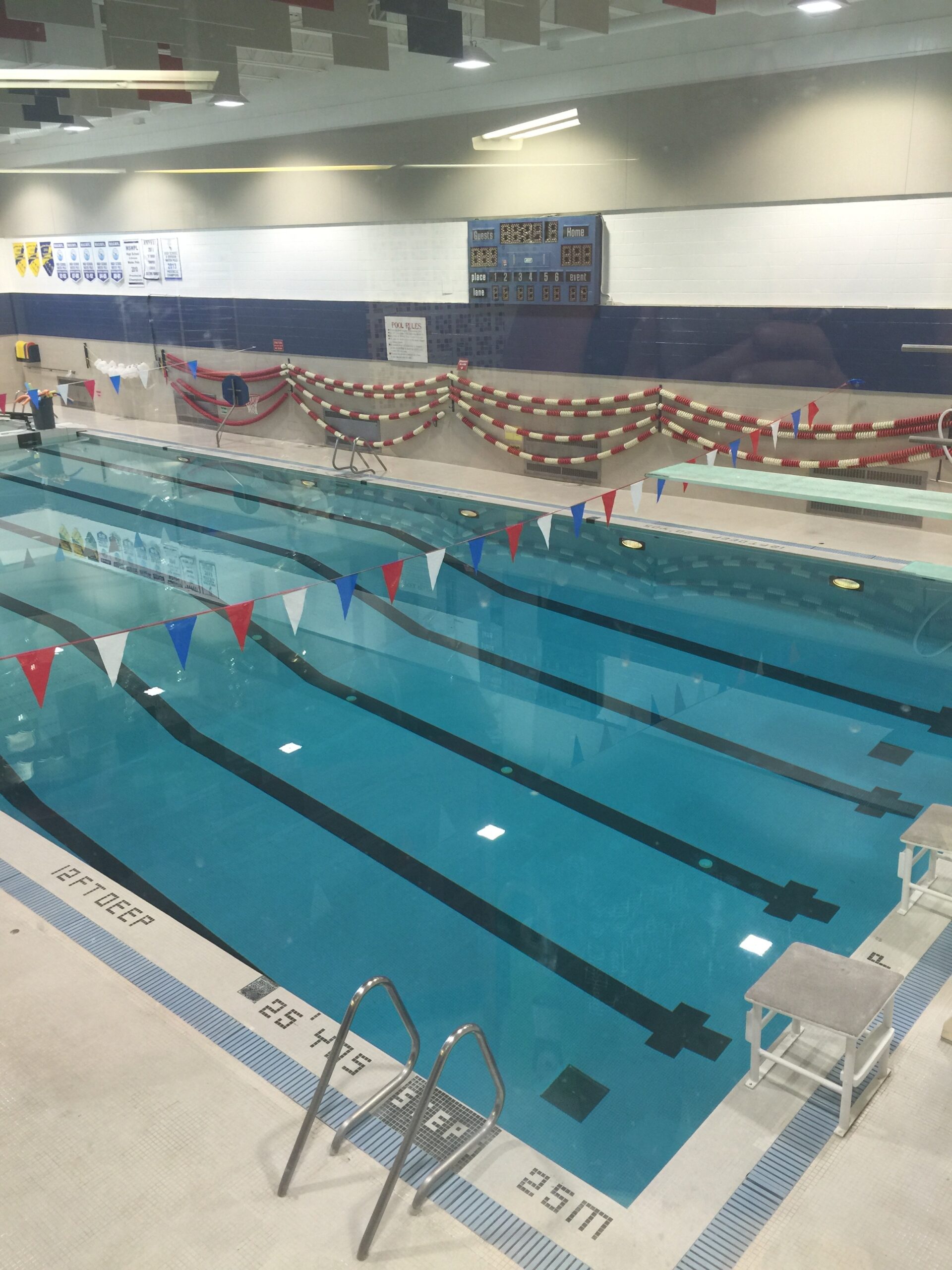 Indoor swimming pool in Selkirk.